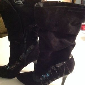 Carlos Santana used a couple times 3 inch heels